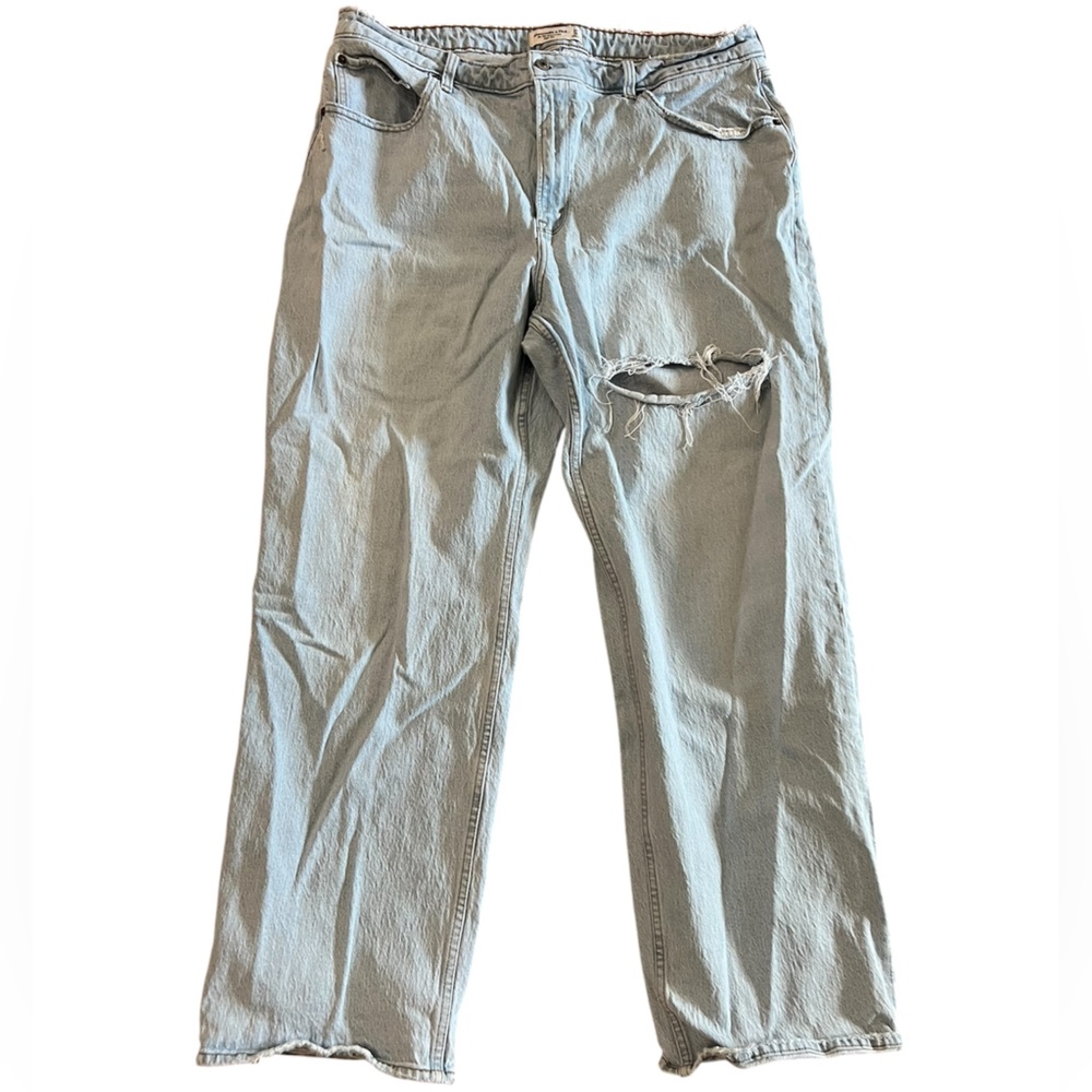 Abercrombie & Fitch Light Blue High Rise Jeans